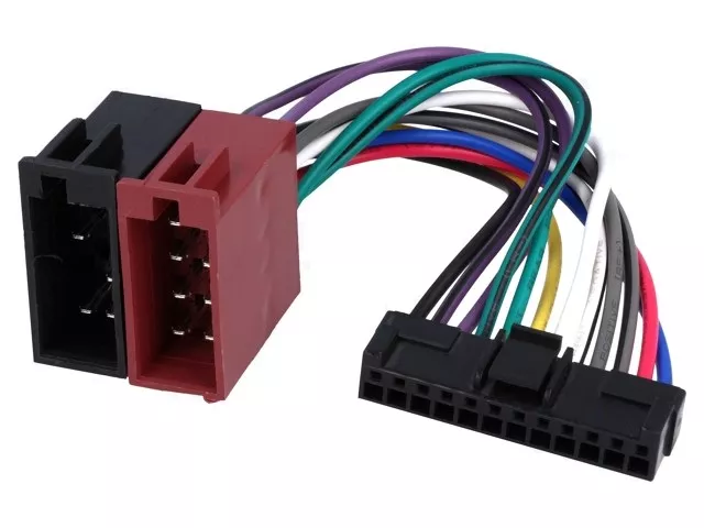 Cablu adaptor ISO Pioneer 12 pini - Conector auto pentru radiouri și panou, compatibil KEH, KEH P, KEH 3700 și alte modele [1]