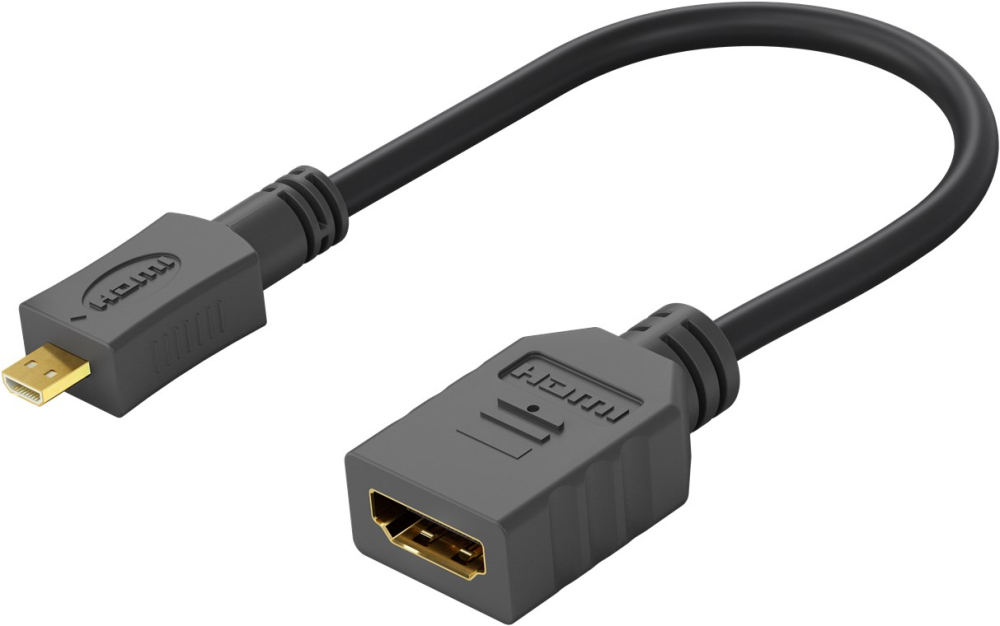 Adaptor Micro HDMI la HDMI 4K 60Hz - Conexiune Stabilă pentru Raspberry Pi, GoPro, Laptop și Televizor [1]