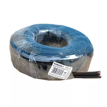 Cablu audio 2x RCA 1m negru Cabletech KAB0200-1 [3]