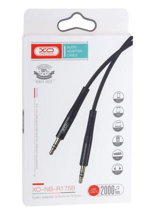 Cablu audio stereo 2m Jack 3.5mm negru – conectivitate fiabilă pentru telefon și PC [2]
