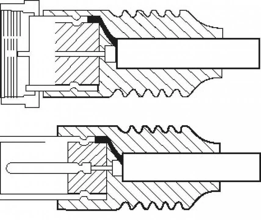 Cablu conexiune antena/Satelit 2.5m F tata - Coaxial mama alb Goobay – IoElectronice.ro [2]
