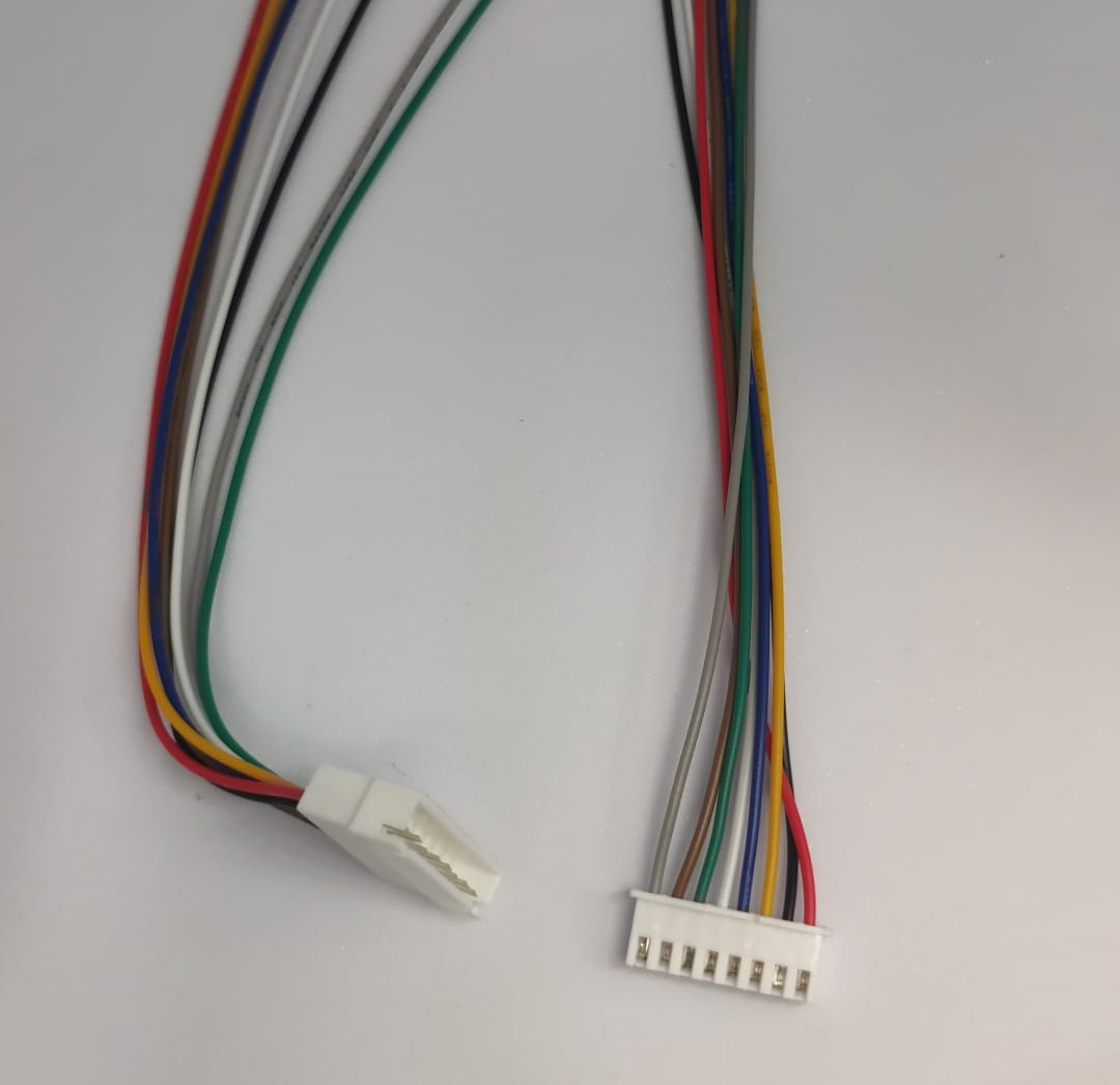 Cablu cu conectori 8 pini pas 2.54 mm mama și tata cu fire set 2 buc – IoElectronice.ro [2]