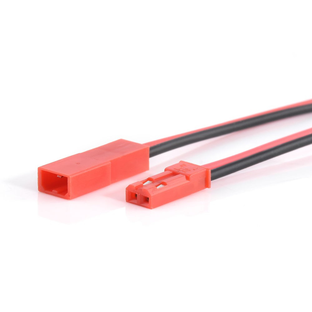 Cablu cu Mufa 2 Pini Tata/Mama Mic Roșu JST 2B – Conexiune Fiabilă pentru Proiecte Electronice [1]