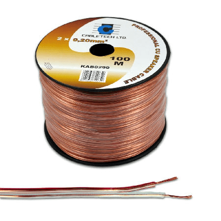 Cablu difuzor transparent 2x0.20mm cupru, 1m Cabletech KAB0299 – Calitate și performanță audio [1]