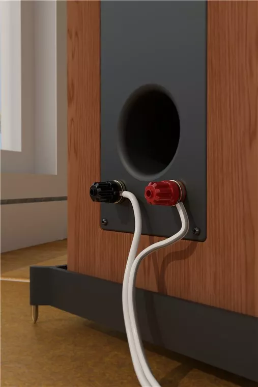 Cablul difuzor alb 2x0.75mm OFC cupru fără oxigen Goobay 15103 – Calitate audio HiFi, durabil și ușor de conectat [2]