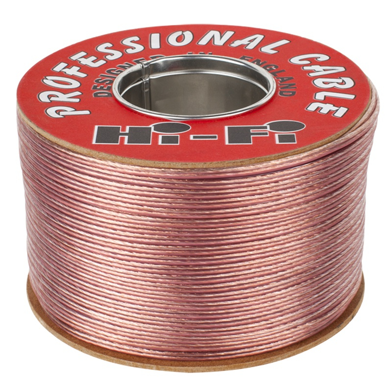 Cablu Difuzor Profesional 2x1mm Cupru, Plat, Izolație PVC, 100m – Conectare Audio de Înaltă Calitate [1]