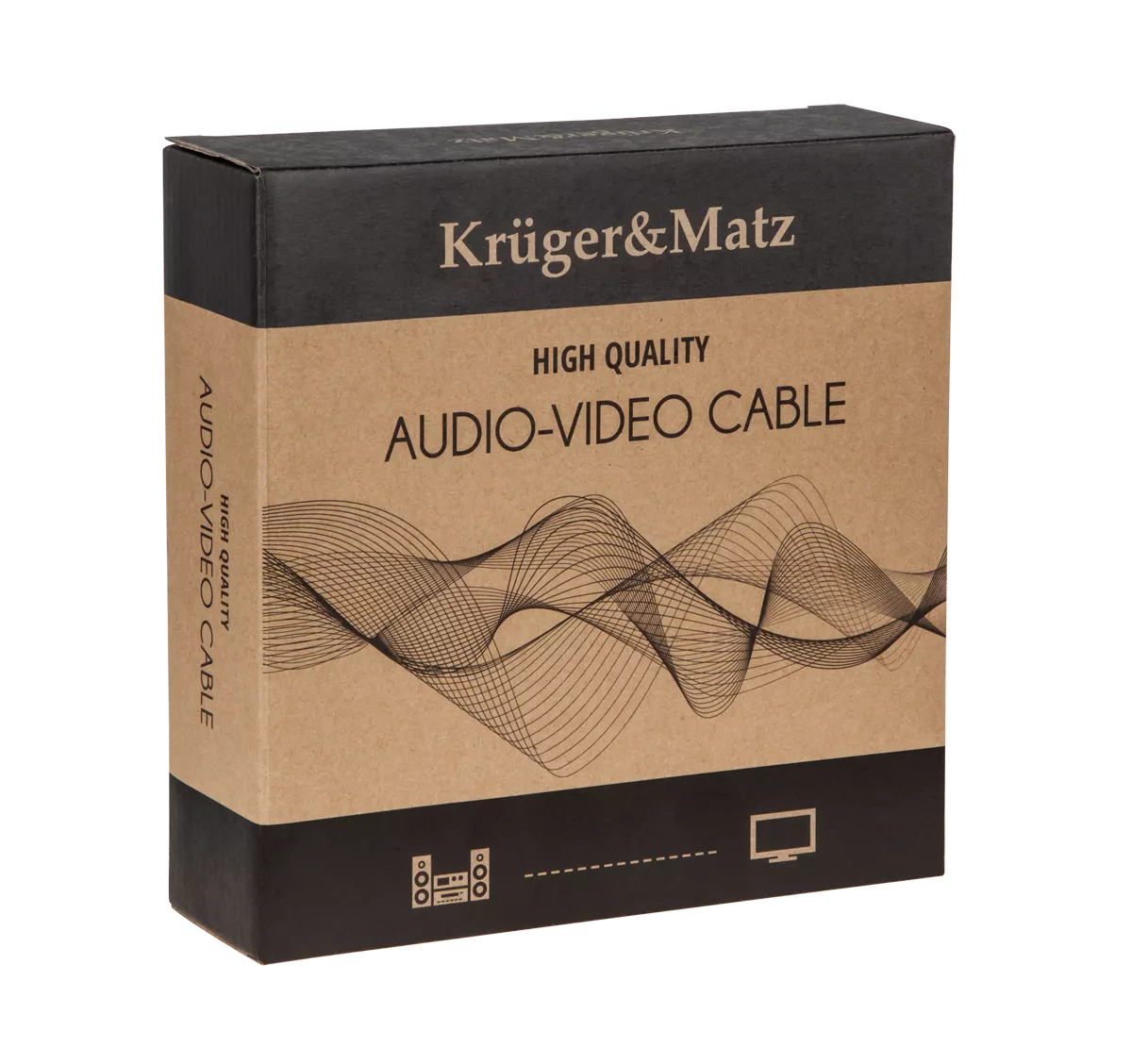 Cablu difuzor Profesional cu mufe tip banana 3m AWG16 1.5mm cupru Kruger&Matz KM0334 – IoElectronice.ro [5]