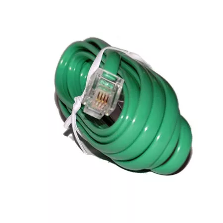 Cablu extensie telefonic verde 2m RJ11 – IoElectronice.ro [2]