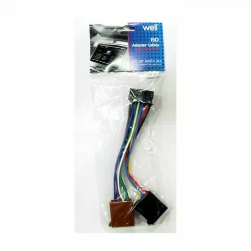 Cablu ISO pentru conectare player auto JVC 16p 12 conectori Well – IoElectronice.ro [3]