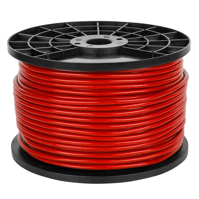 Cablu microfon STEREO roșu 6mm KAB0605B conductor interior 2x20 fire Cupru x0.12mm rola preț 1m Cabletech – IoElectronice.ro [2]
