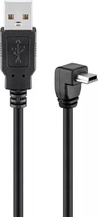 Cablu mini USB 90 grade 1.8m pentru GPS-uri Goobay [2]