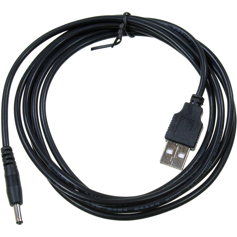 Cablu USB A mufa - DC 3.5/1.35 mufa negru 1.8m 24AWG GEMBIRD CC-USB-AMP35-6 – IoElectronice.ro [2]