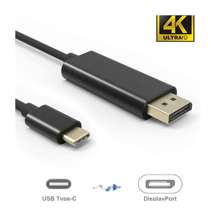 Cablu USB Type C DisplayPort 4K 1.8m [1]