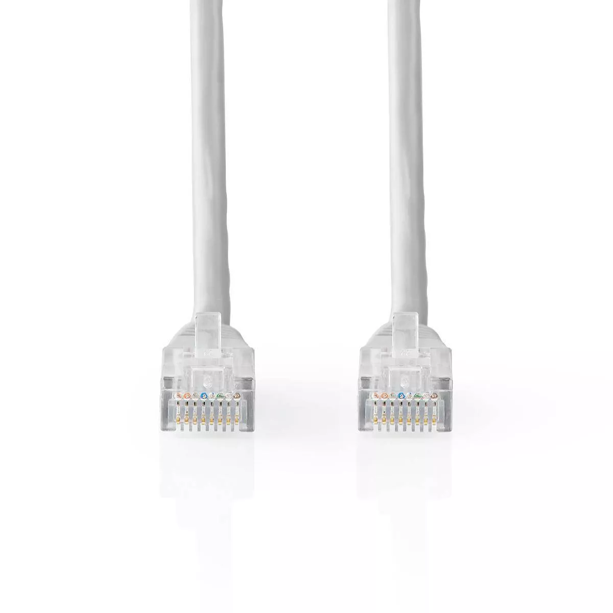 Cablu UTP Nedis Cat5e mufat 0.5m patch cord gri [2]