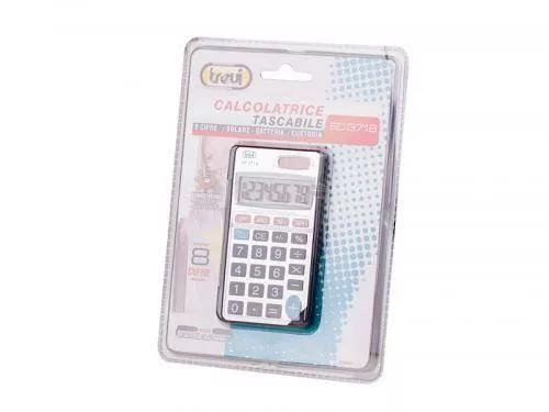 Calculator de buzunar EC 3718 8 digit baterie + solar Trevi – IoElectronice.ro [2]