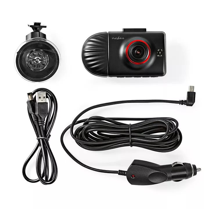 Camera auto dublă 1440p 2K Wide Quad HD cu Night Vision, G-Sensor și Wi-Fi - Nedis [3]