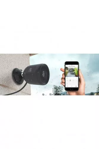 Camera de supraveghere exterior WiFi Full HD, rezistentă la intemperii, IR Night Vision, audio bidirectional [2]