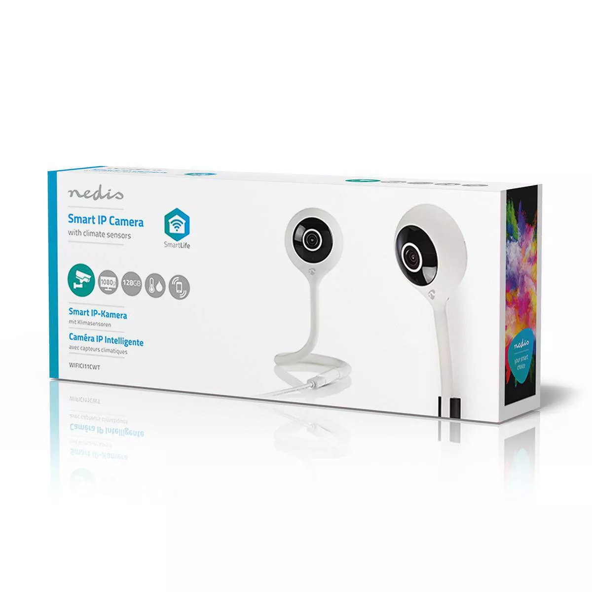 Camera Smart WiFi HD 720p cu Senzor de Temperatură Nedis – Monitorizare Video și Climă în Home Automation [4]