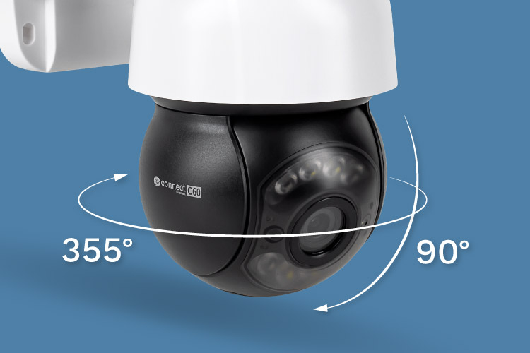 Camera WIFI CONNECT C60 TUYA 5 Mpx 2560x1920px IP66 Kruger&Matz – IoElectronice.ro [10]