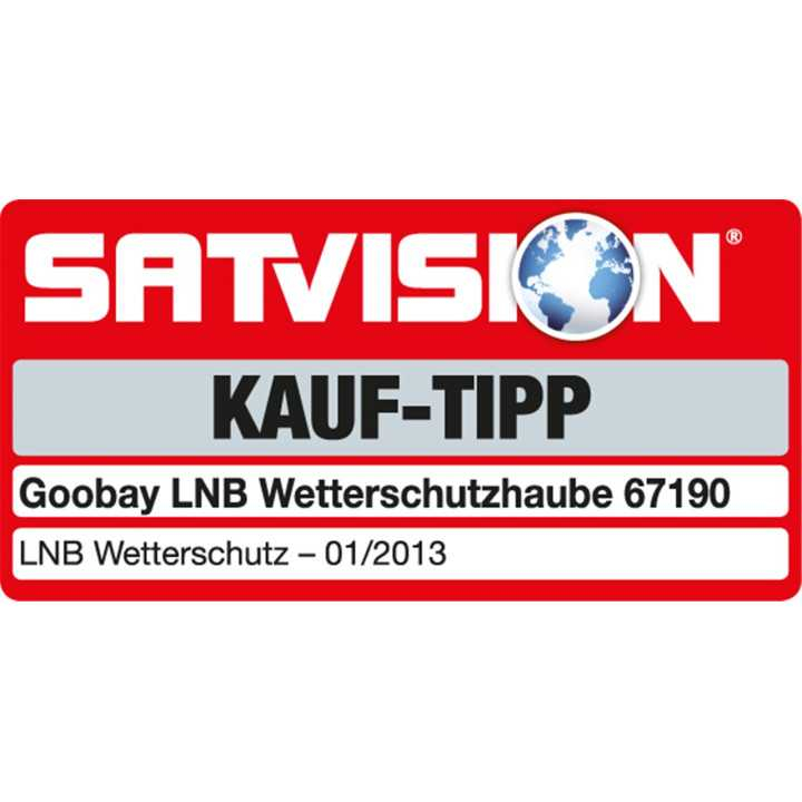 Capac de protecție SAT LNB intemperii pentru sistemele de satelit, rezistent la UV Goobay 67190 – IoElectronice.ro [8]