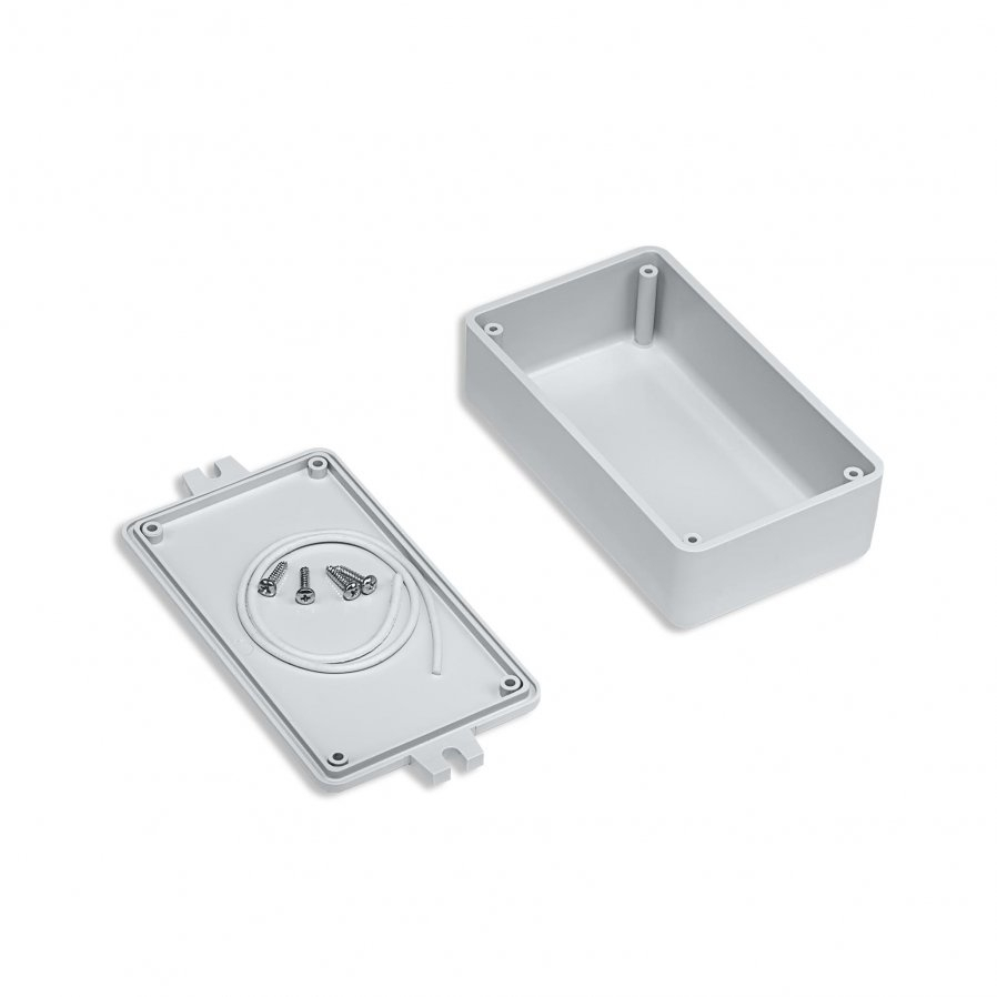 Carcasa universala 70x119x40 mm ABS gri cu lame de fixare MASZCZYK KM-55A GY [2]