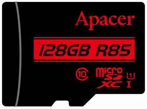 Card microSDXC Apacer 128GB UHS-I R85, Class 10, adaptor SD, citire 85MB/s – Performanță și fiabilitate [2]