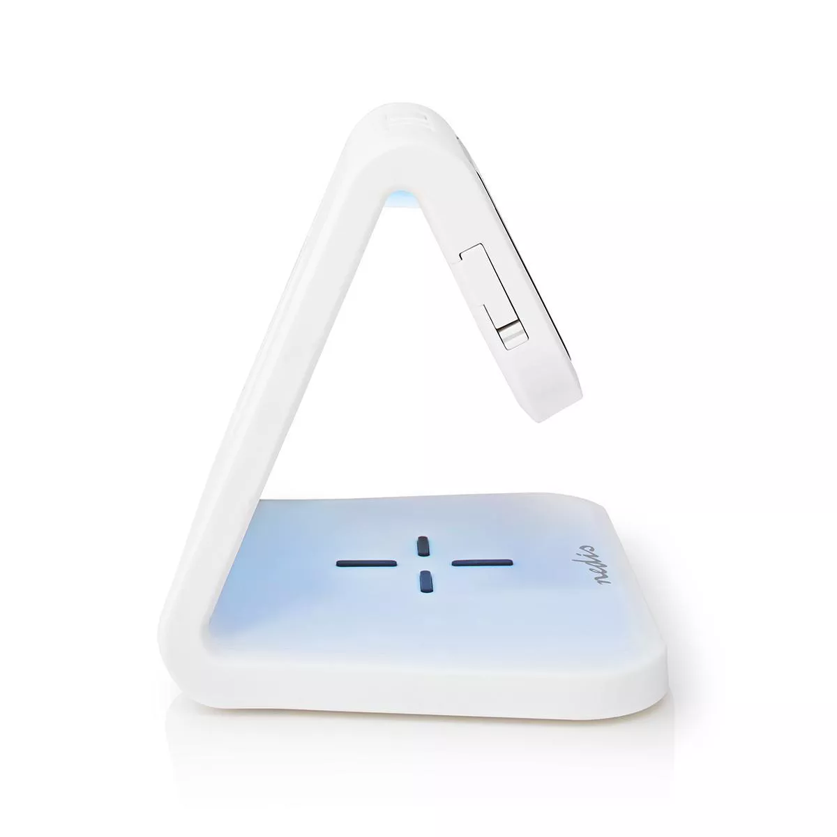Ceas cu alarmă Nedis încărcător wireless Qi lumină multicoloră alb – IoElectronice.ro [6]