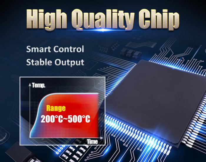 Ciocan de lipit 60W Pro'sKit SI-186F cu control temperatură, ideal pentru electronică și reparații. [10]