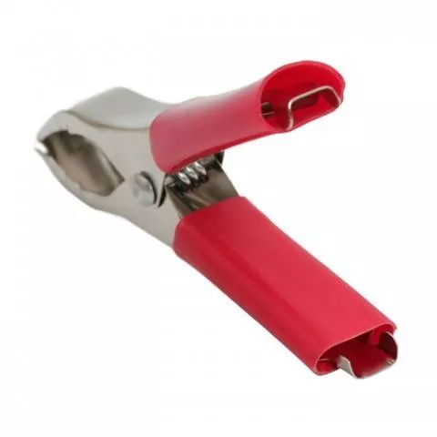 Clema crocodil roșu extra-mare 30A 75mm – IoElectronice.ro [2]