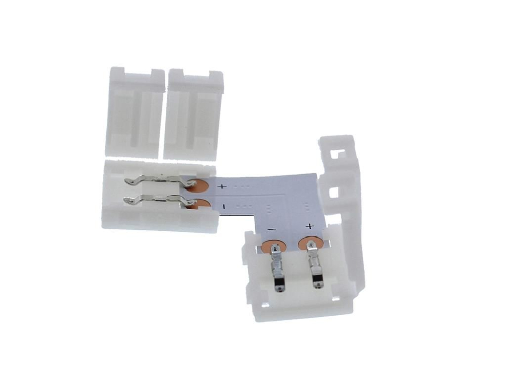 Conector bandă LED 10mm PCB formă L 1buc Well – IoElectronice.ro [2]