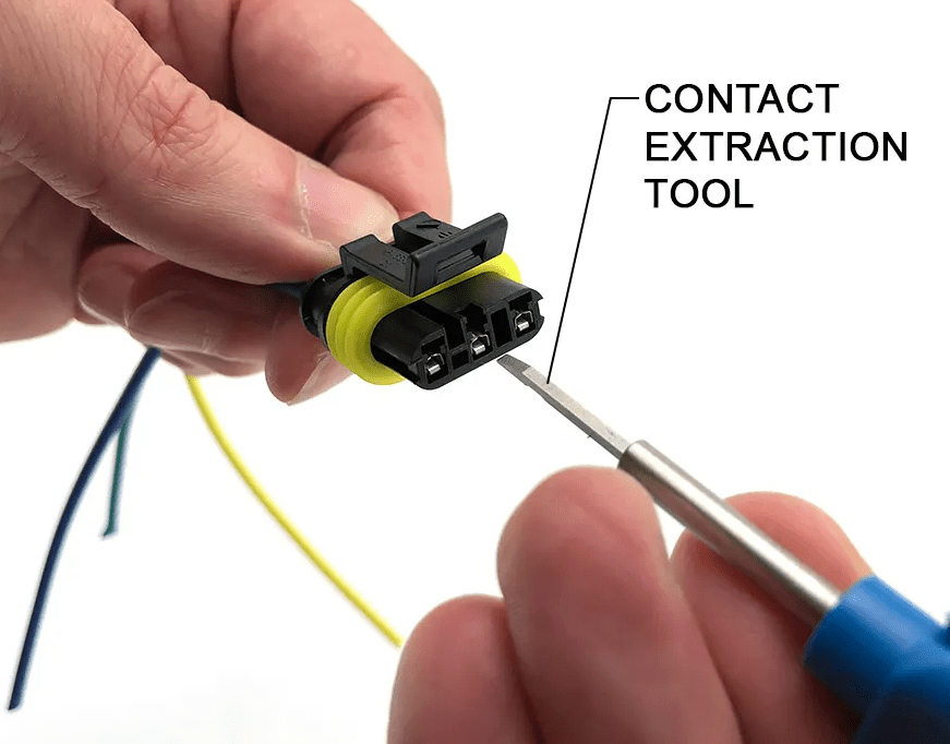 Conector cablu Superseal 1.5 IP67, 2 pini, mufa mamă, TE Connectivity, durabil și sigur pentru aplicații industriale [3]