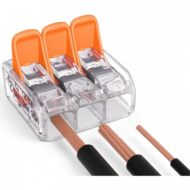 Conector slim MYF 3X6mm2 WAGO 221-613 – IoElectronice.ro [2]