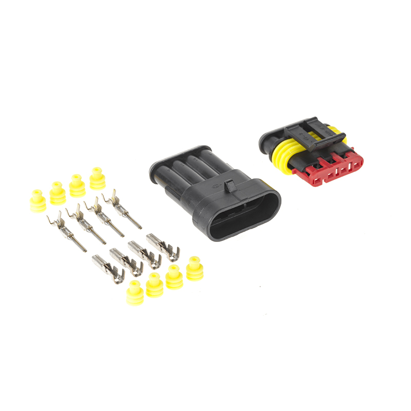Conector SUPERSEAL IP67 1.5mm² 4p Mama + Tata, Ermetic, ZLA0878 [1]
