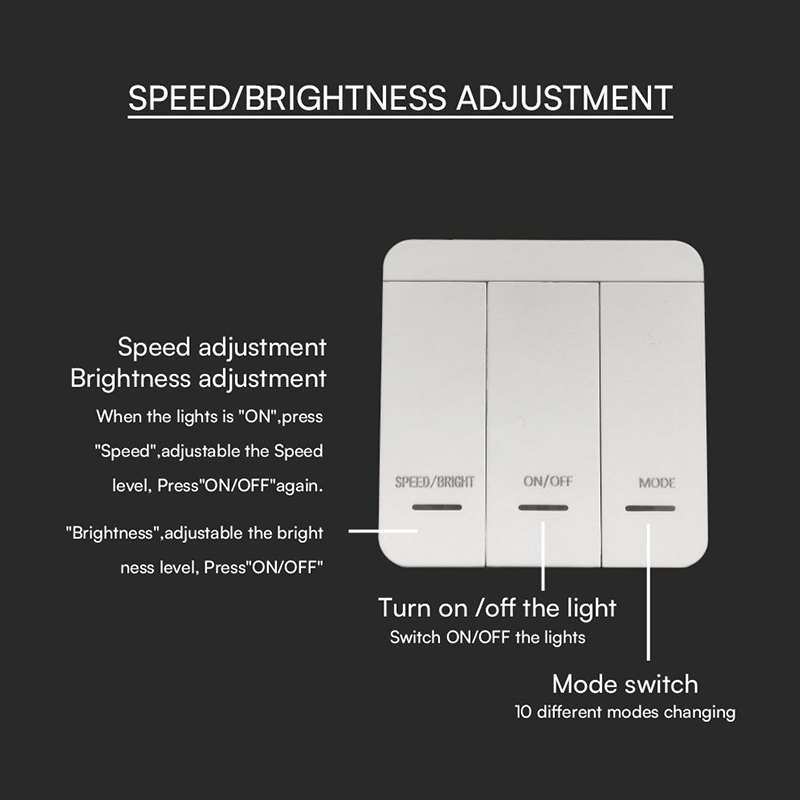 Controller banda LED RUNNING 23608/23609 V-tac SKU-23610 – IoElectronice.ro [2]