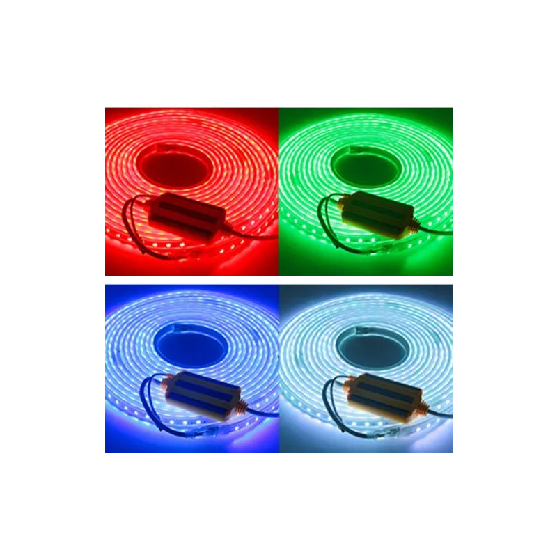 Controller și telecomandă pentru bandă LED flexibilă 10mm 230V RGB PS-3404 | Iluminare colorabilă [3]