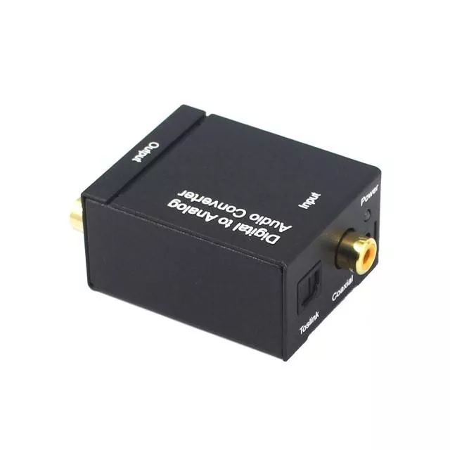 Convertor TOSLINK Digital la RCA și Jack 3.5mm – Audio Analogic, Alimentare 5V, Ușor de Folosit [2]