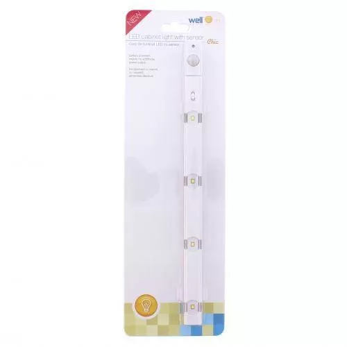 Corp de iluminat LED cu senzor de lumină și detectare a persoanelor – 4 LED Chic Well, 30x2.2cm [3]