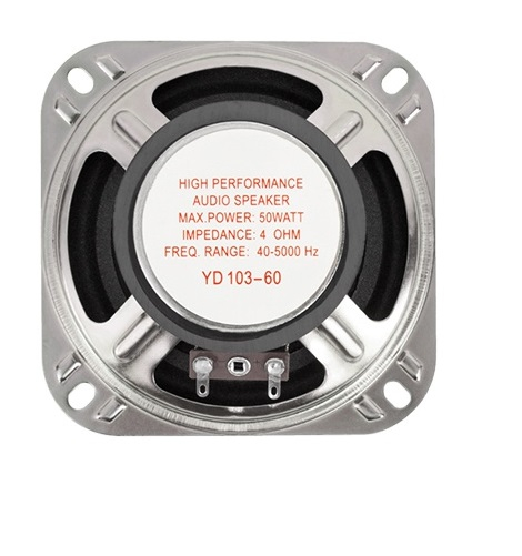 Difuzor 20W 4 ohm YD103-4 OEM, putere 20W, impedanță 4 ohm, ideal pentru sisteme audio. [2]