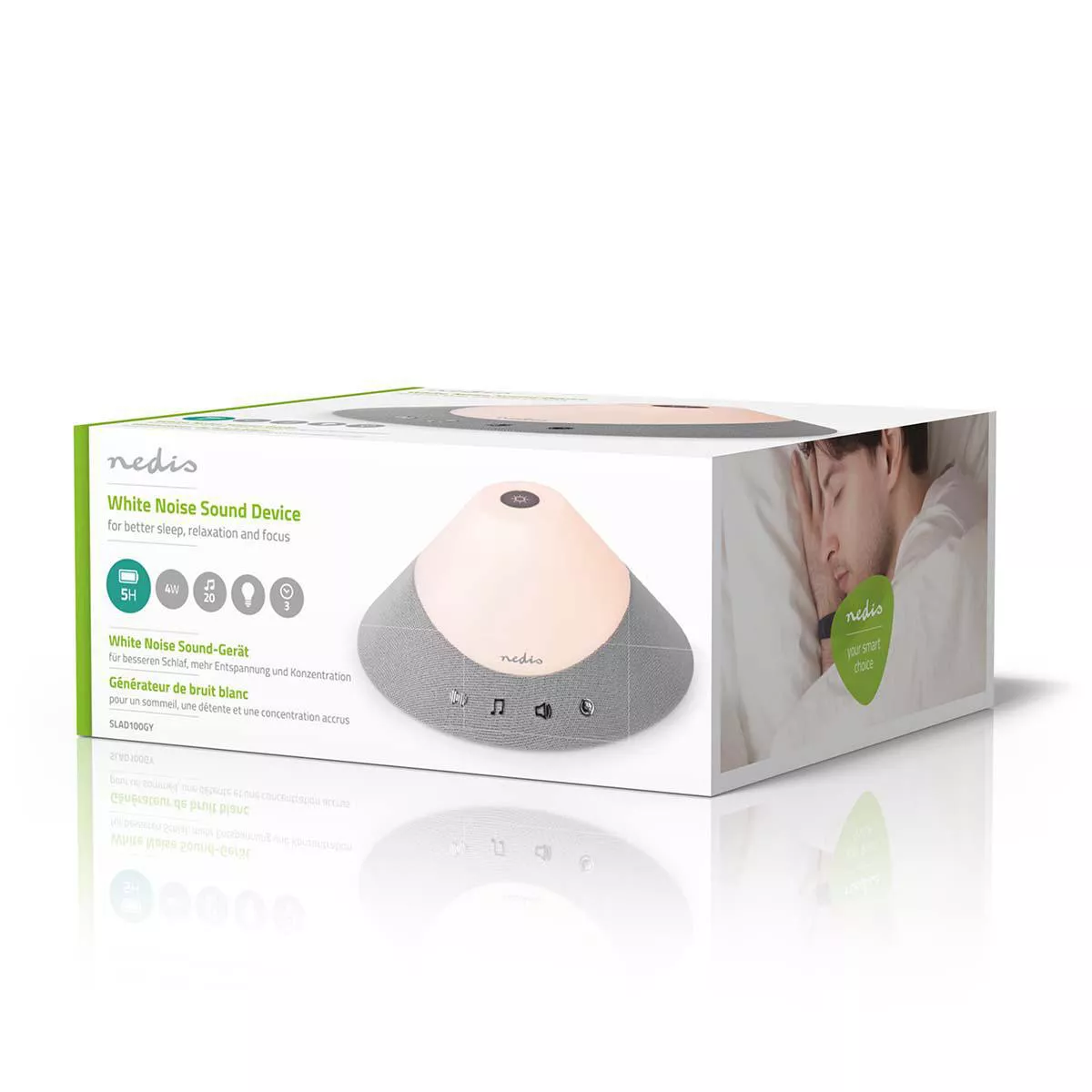 Dispozitiv de adormire prin generare zgomot alb Nedis 4W – IoElectronice.ro [9]