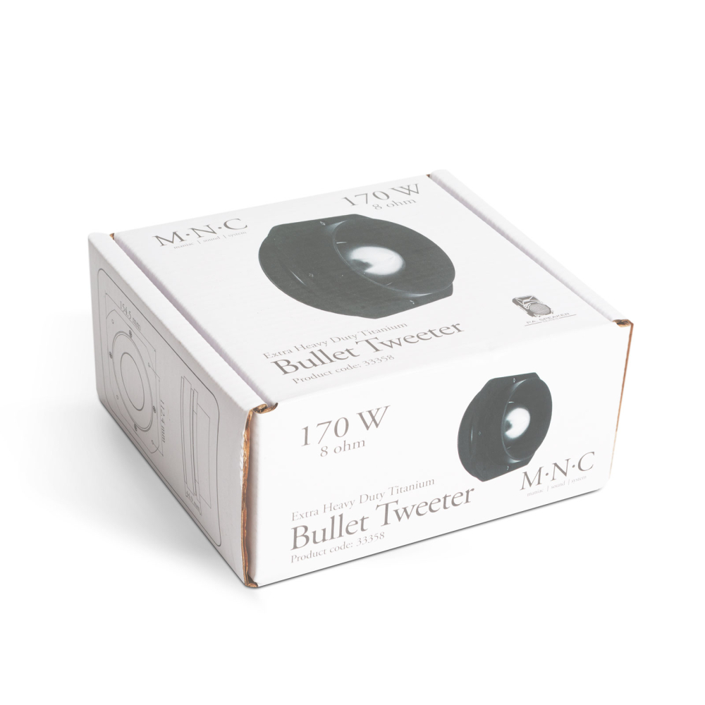 Dome Tweeter Profesional 170W 8 Ohm Cadru din Aluminiu Turnat M'N'C 33358 – IoElectronice.ro [3]