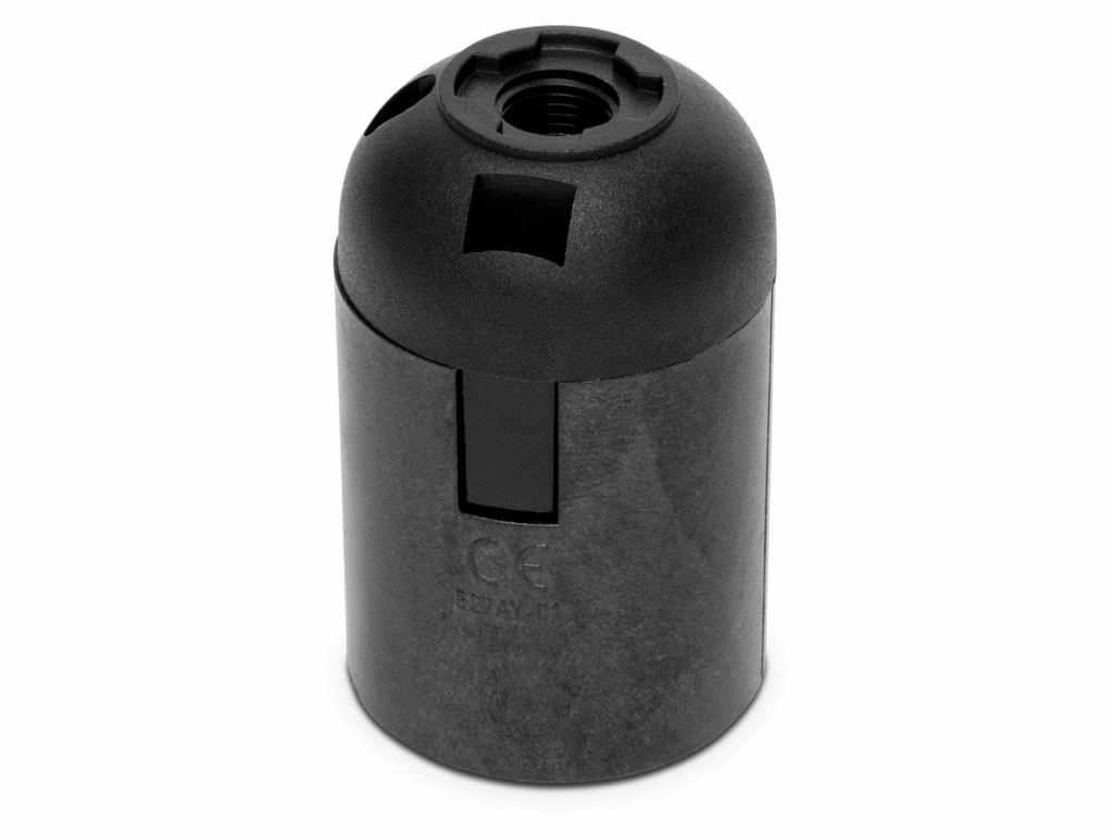 Dulie E27 plastic negru OE-27 Plastrol [2]