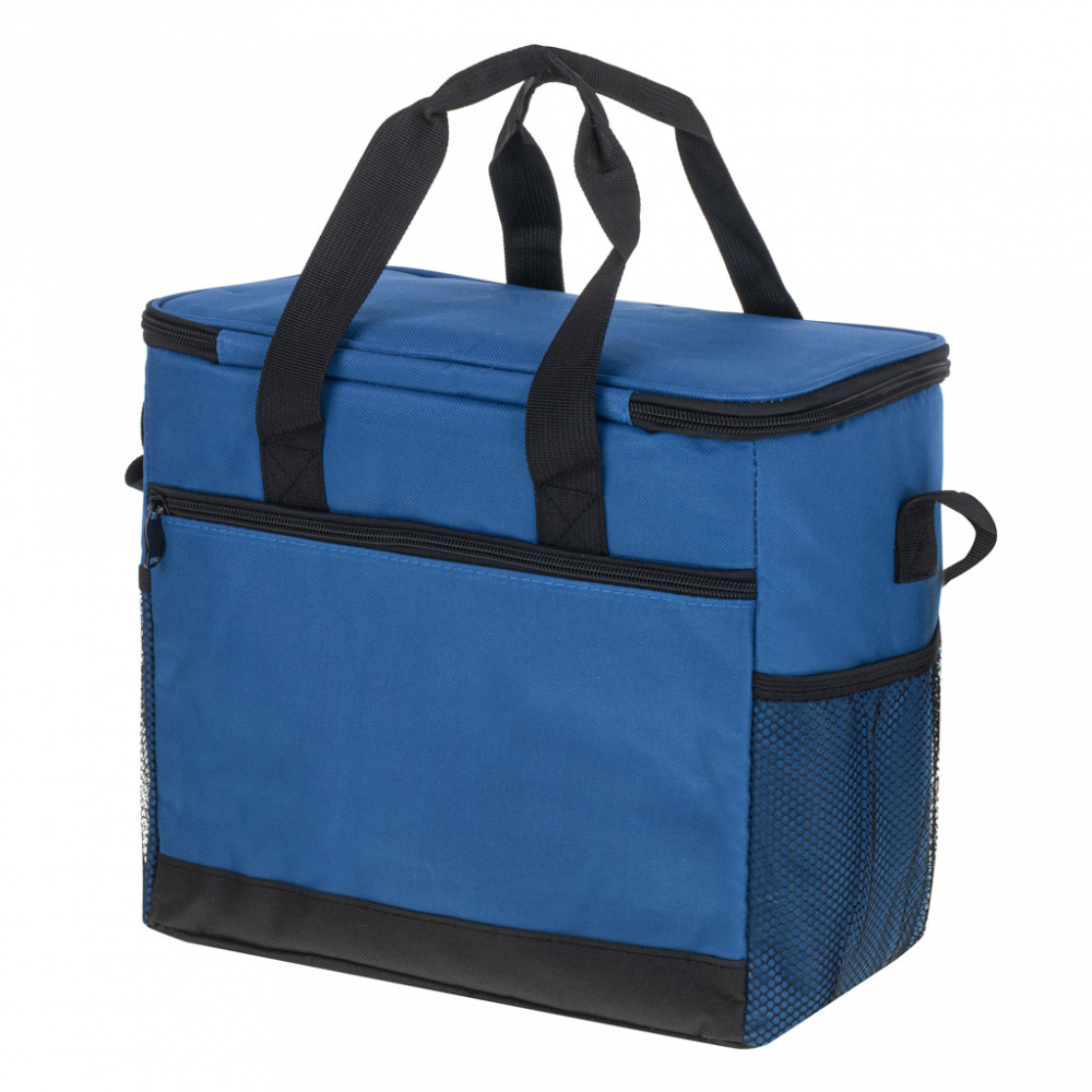 Geantă termoizolantă pentru picnic și plajă, capacitate 16L, culoare albastră, material ușor și durabil [16]