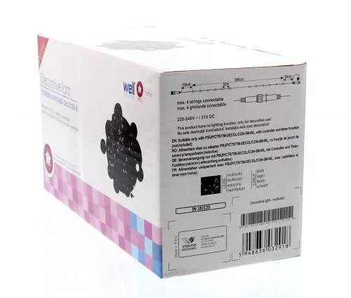 Ghirlanda 180 LED-uri multicolore interconectabilă Well – IoElectronice.ro [2]