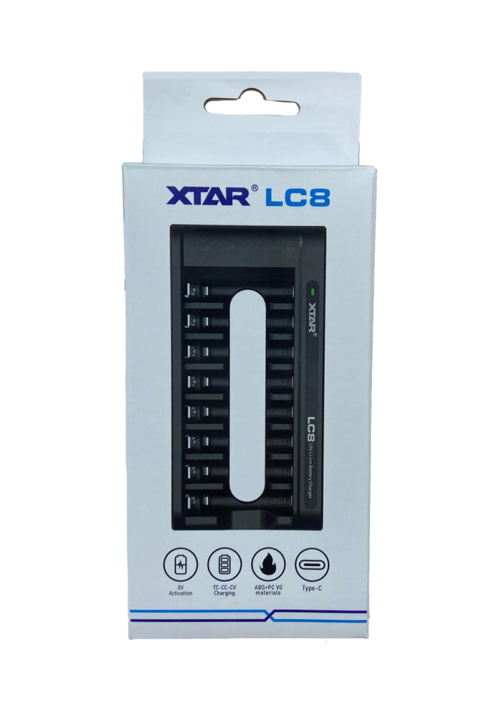 Încărcător 8 Acumulatori XTAR LC8 KT AA AAA x1.5V Li-ion cu Conector USB Type C – IoElectronice.ro [2]