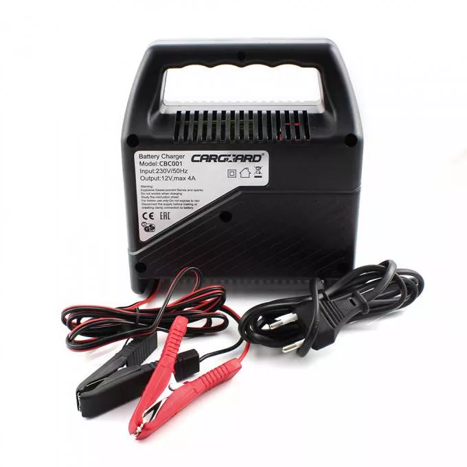 Încărcător baterie auto 12V 4A Carguard – Protecție avansată și afișaj LED pentru încărcare sigură [2]