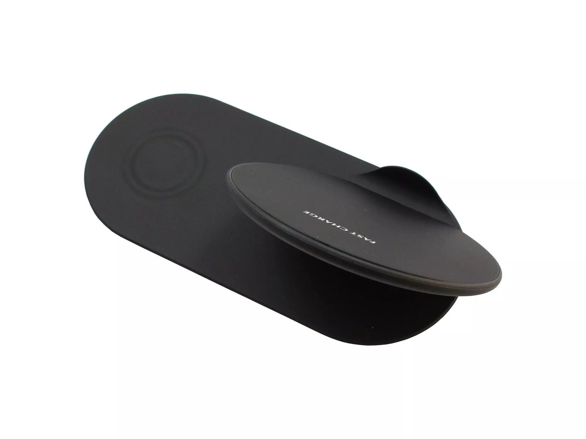 Încărcător fără fir telefon QI FAST CHARGE 2 în 1 input 5V 3A 9V 2A 5W negru N26-1 Black – IoElectronice.ro [5]