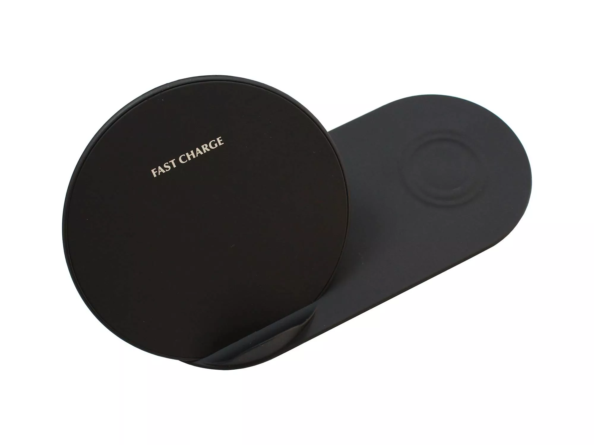 Încărcător fără fir telefon QI FAST CHARGE 2 în 1 input 5V 3A 9V 2A 5W negru N26-1 Black – IoElectronice.ro [2]