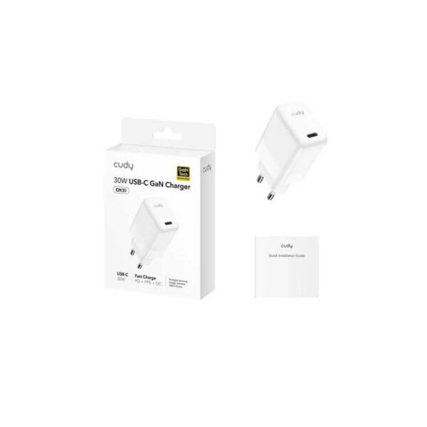 Încărcător GaN Cudy CH30 EU V1.0 30W USB-C PD – Încărcare rapidă, sigură și eficientă [2]