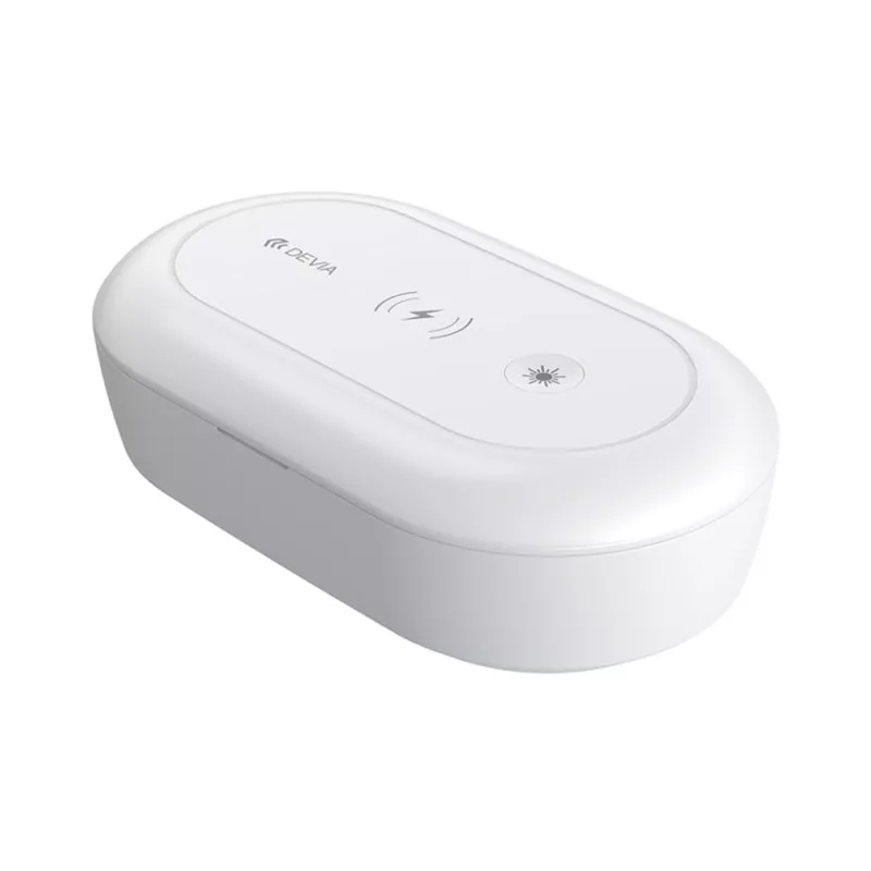 Încărcător Wireless 10W Devia cu Sterilizare și Dezinfectie UV pentru Telefon – IoElectronice.ro [2]