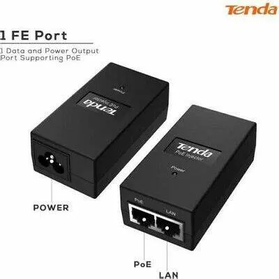 Injector Power Over Ethernet POE Tenda PoE15F 100Mbps [2]